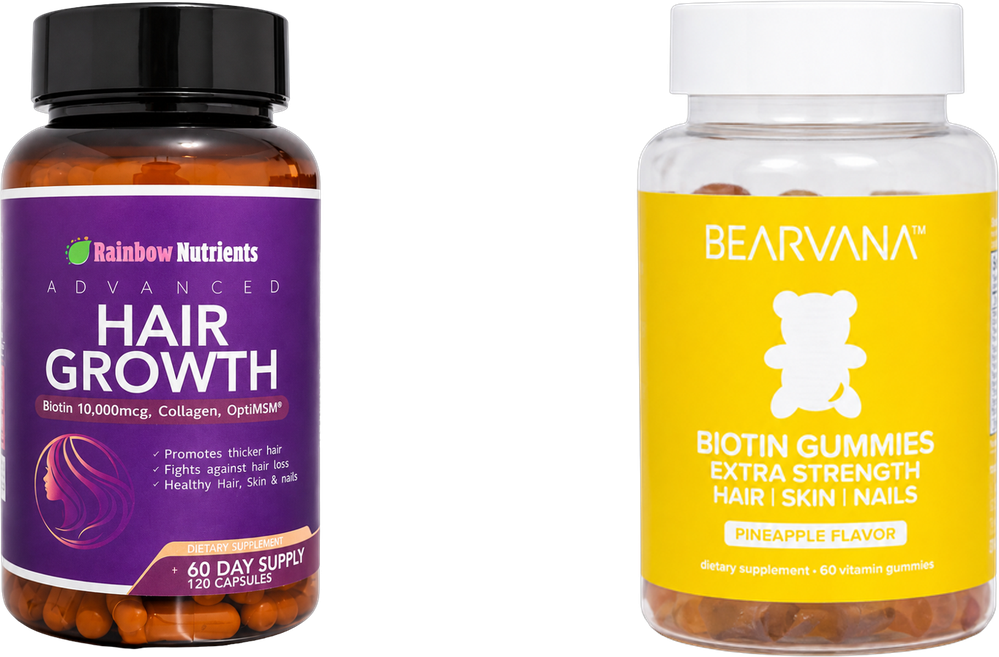 Combo Hair Growth + Biotin Gummies — PARNAZA Salud y Bienestar