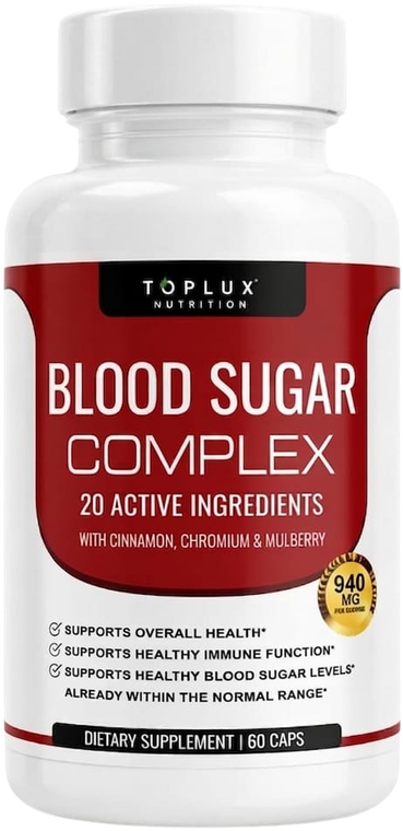 Blood Sugar Complex — suplemento de bienestar PARNAZA