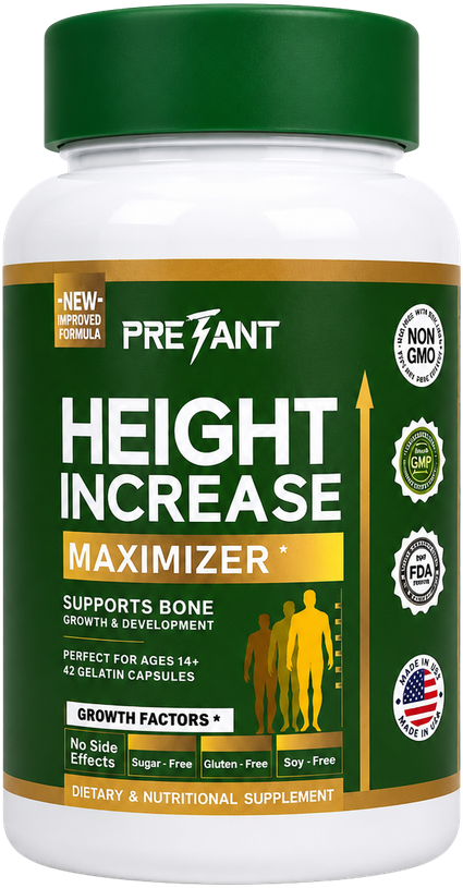 Height Increase — suplemento de bienestar PARNAZA