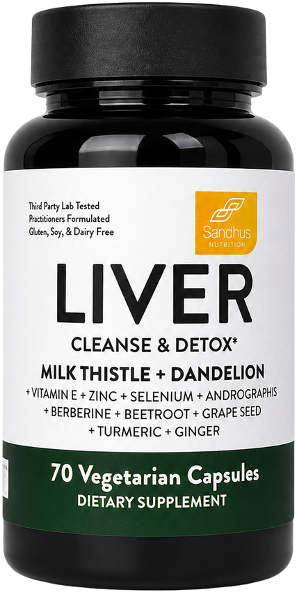 Liver Cleanse & Detox — suplemento de bienestar PARNAZA