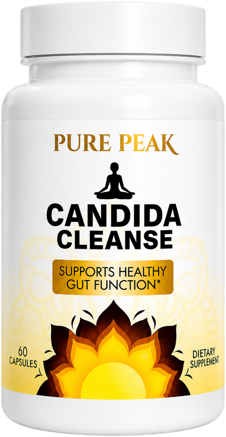 Candida Cleanse — suplemento de bienestar PARNAZA