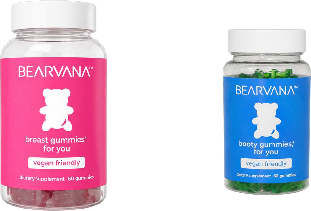 Breast Gummies + Booty Gummies — suplemento de bienestar PARNAZA